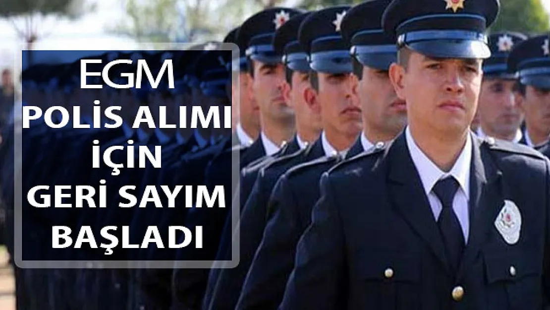 Polis Akademisi Başkanlığı Polis Alımı İçin Geri Sayım Başladı ! PÖH - POMEM - PMYO - PAEM