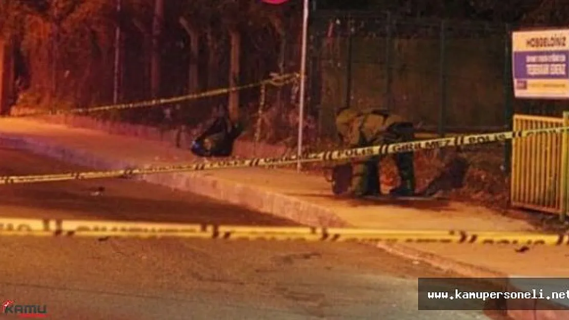 Polisevi Önünde Bombalı Paket Krizi