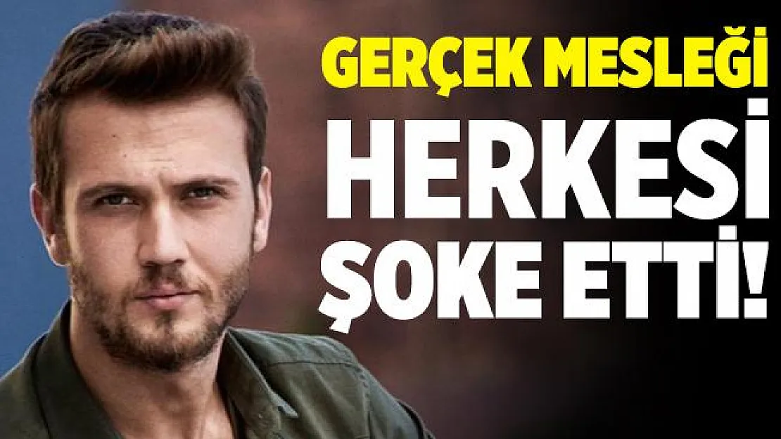 Popüler oyuncu Aras Bulut İynemli gerçek mesleği ile herkesi şoke etti! Gözlerinize inanamayacaksınız!