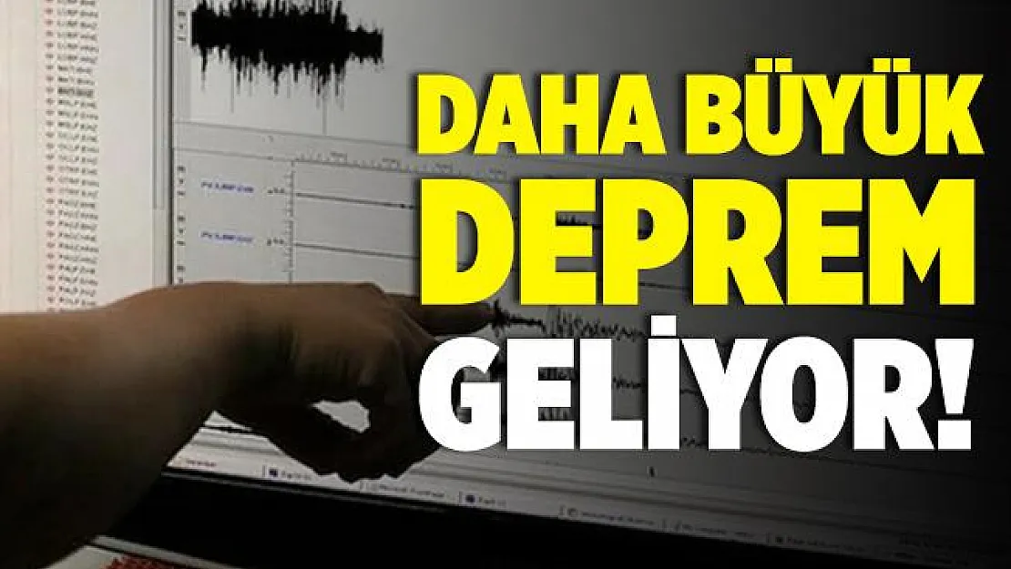 Prof. Dr. Kutoğlu'ndan korkutan açıklama! Daha büyük deprem geliyor!