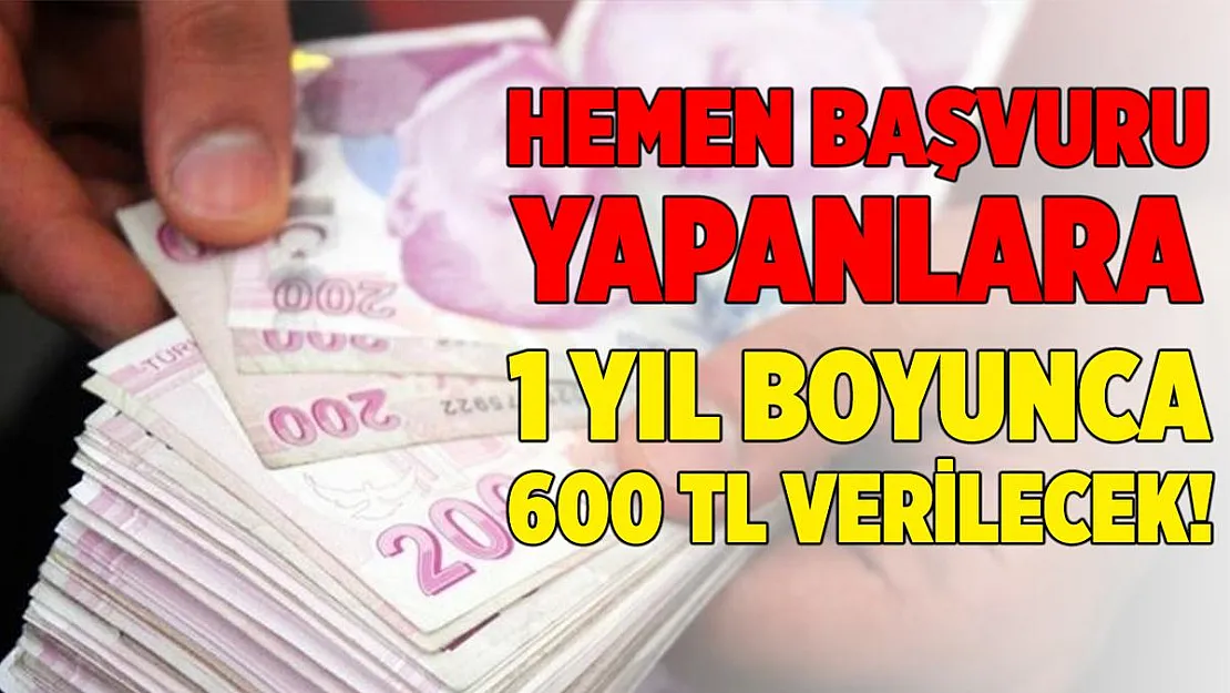 PTT duyurdu! Hemen başvuru yapanlara 1 yıl boyunca 600 TL ödeme yapılacak!