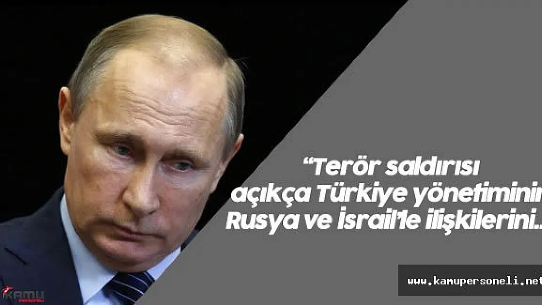 Putin'den Terör Saldırısı Sonrası Taziye Mesajı