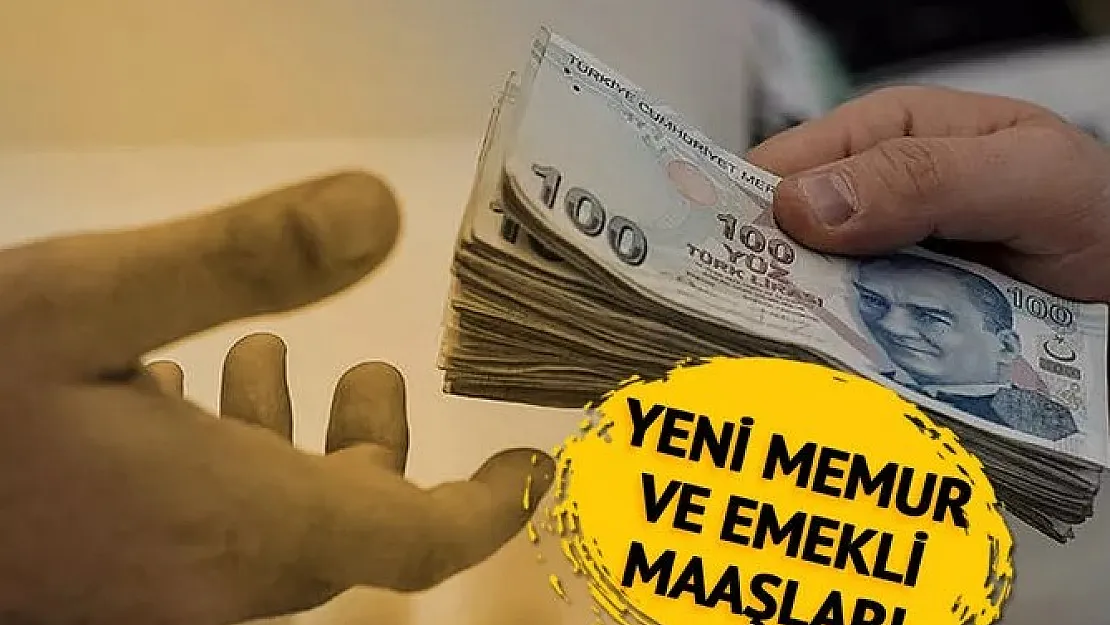 Rakamlar netleşiyor: Emekli Sandığı, Bağ-Kur, SSK ve memur maaşları yeni rakamlar! Milyonlarca kişiye müjde