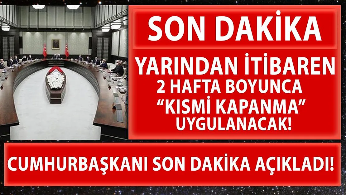 Ramazan'ın ilk 2 haftasında kısmi kapanma yapılacak! Kısmi kapanma nedir?