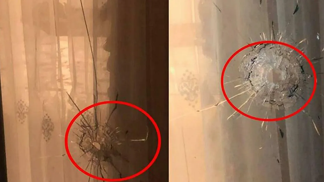 Rastgele açılan ateş sonucu 2 mermi AKP'li belediye başkanın evine isabet etti!