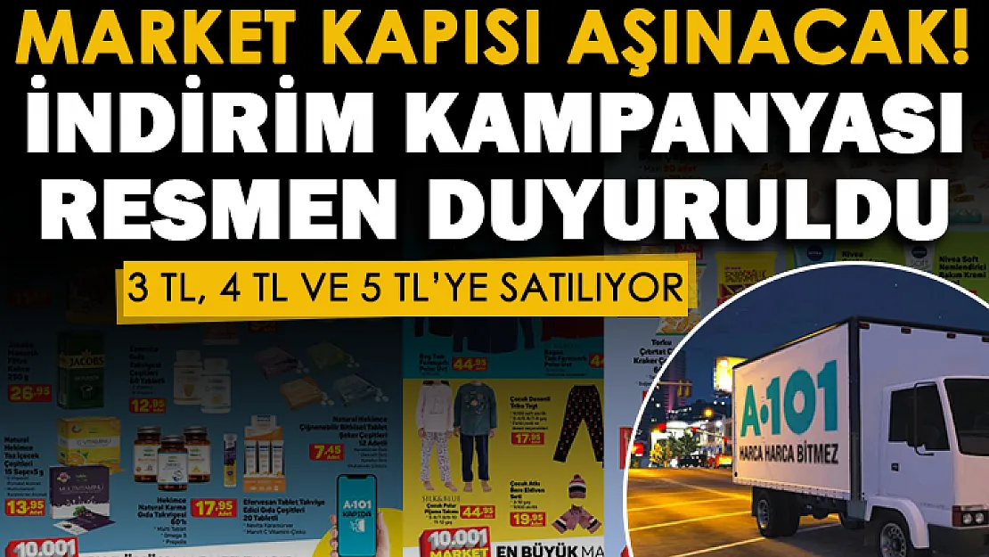 Resmen belli oldu! Sabahları market kapısında bekleyeceğiz: İndirim kampanyaları duyuruldu! Birçok ürün 3 TL, 4 TL ve 5 TL'ye satılıyor