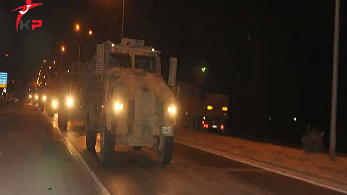 Reyhanlı'ya Askeri Araç Sevkiyatı Yapıldı !