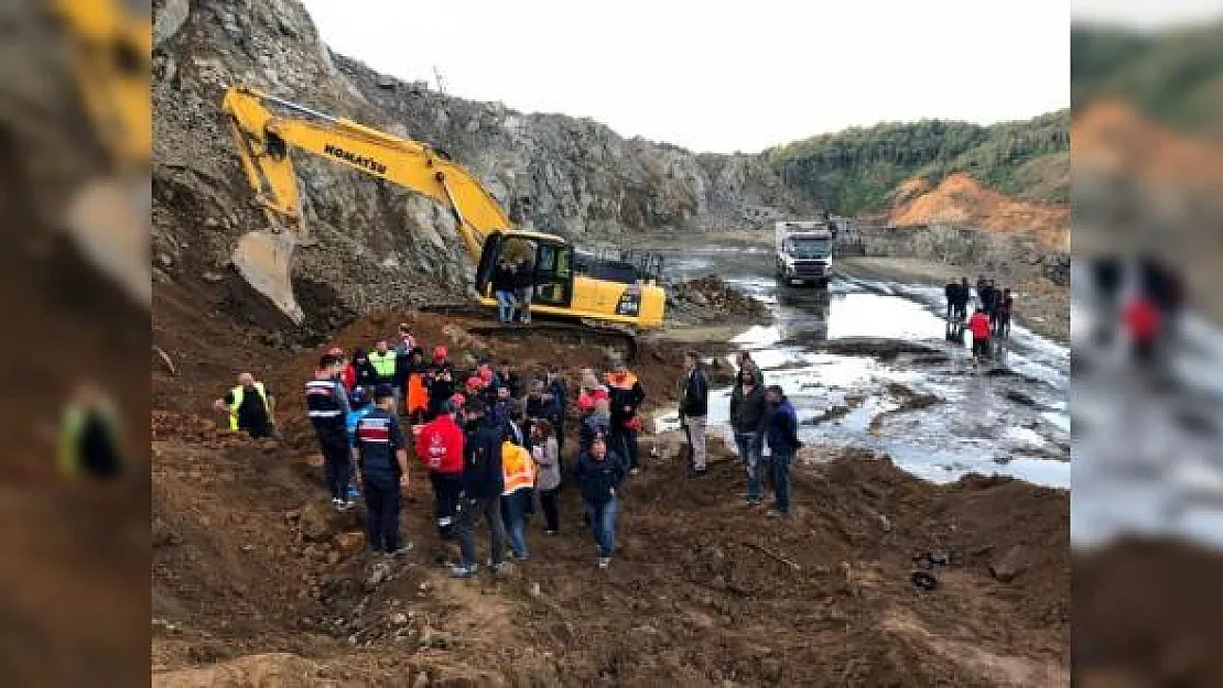 Rize'de deniz dolgusuna yapılan havalimanı inşaatında heyelan: 1 işçi hayatını kaybetti