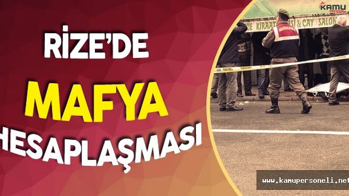 Rize'de Kahvehane Baskını 2 Ölü 5 Yaralı