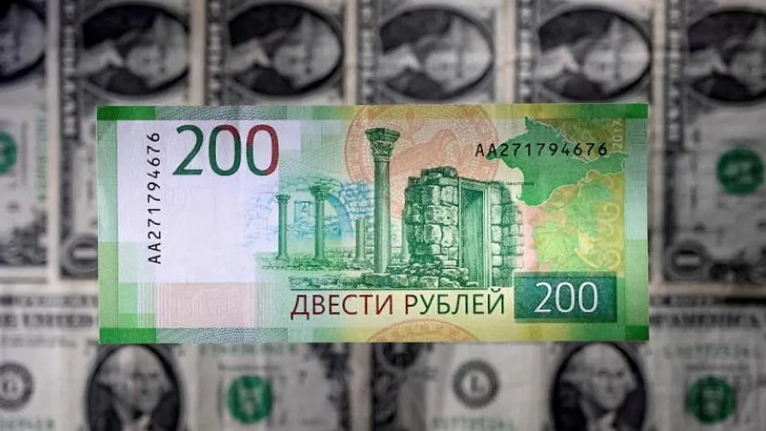 Ruble bazlı MOEX Rusya endeksi 3 ayın en düşük seviyesine geriledi