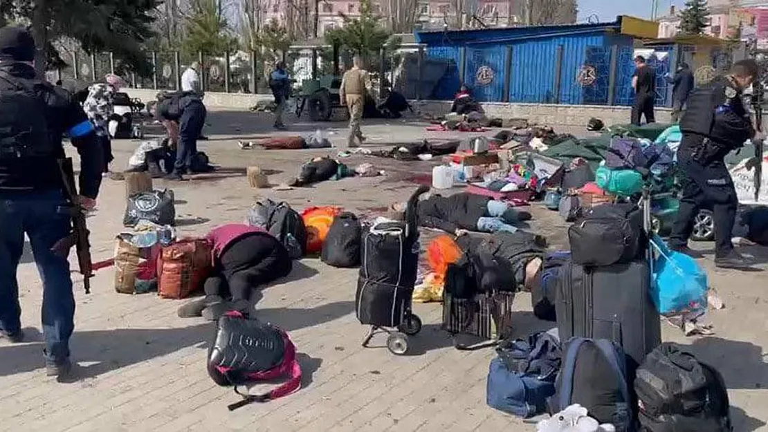 Rusya Sivilleri Hedef Aldı! Tren Garında Katliam! Onlarca Ölü Var!