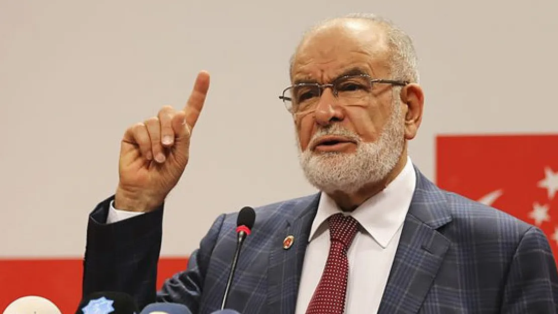 Saadet Partisi Lideri Karamollaoğlu: Kendinize Gelin