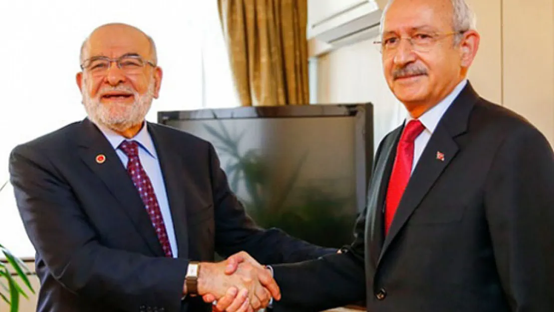 Saadet Partisi ve CHP'nin Seçim Formülü Belli Oldu