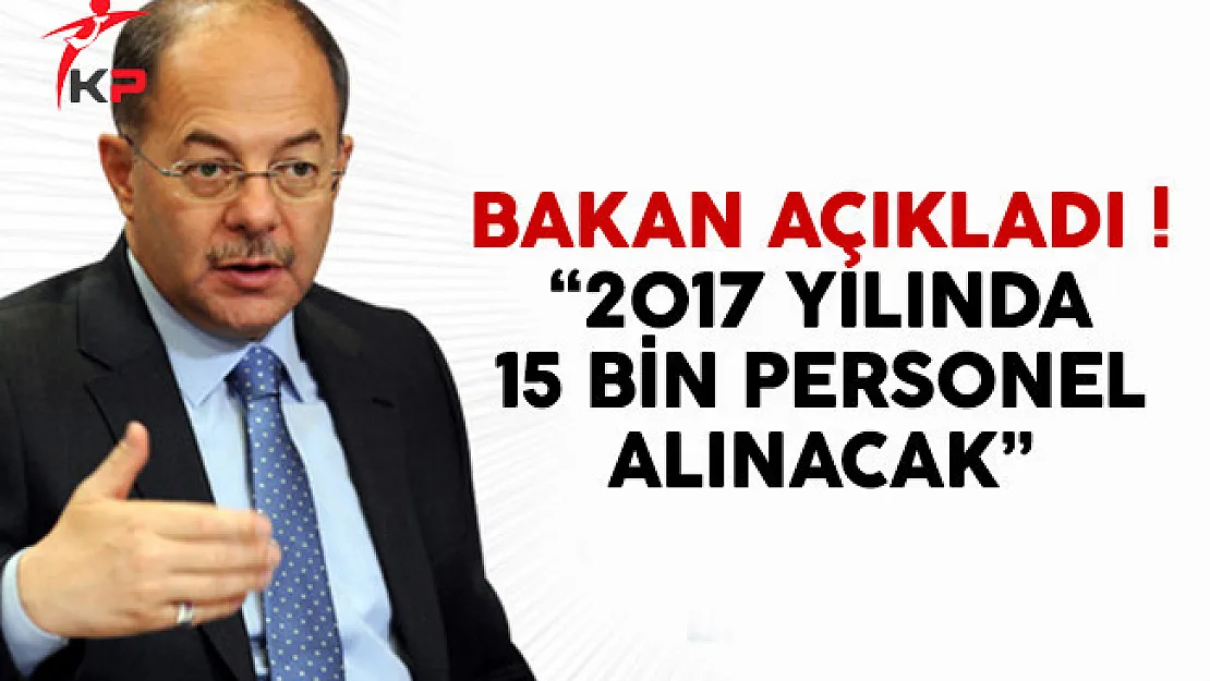 Sağlık Bakanı Akdağ: 񟭑'de 15 bin personel alımı yapacağız'