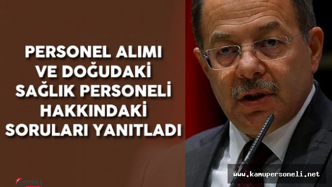 Sağlık Bakanı Akdağ'dan Personel Alımı Açıklaması
