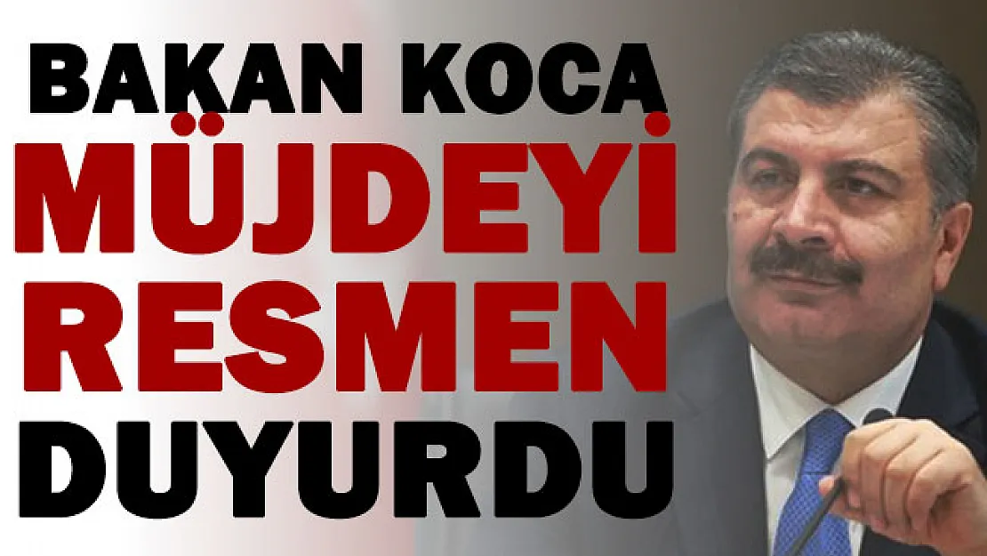 Sağlık Bakanı Fahrettin Koca müjdeyi duyurdu! Bundan sonra uygulanacak