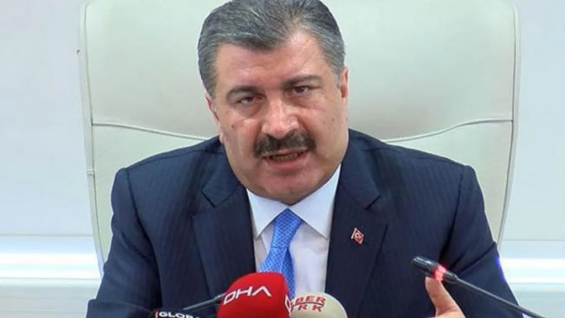 Sağlık Bakanı Fahrettin Koca'dan son dakika açıklaması!