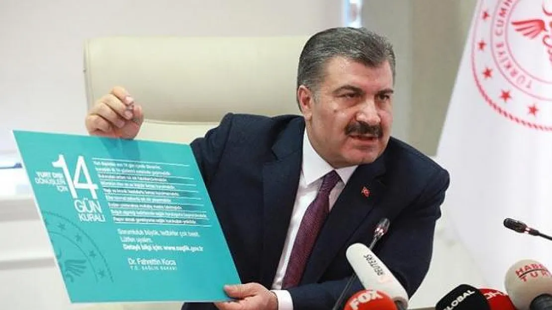 Sağlık Bakanı Koca son dakika açıkladı: Türkiye'de vaka sayısı 6'ya çıktı!