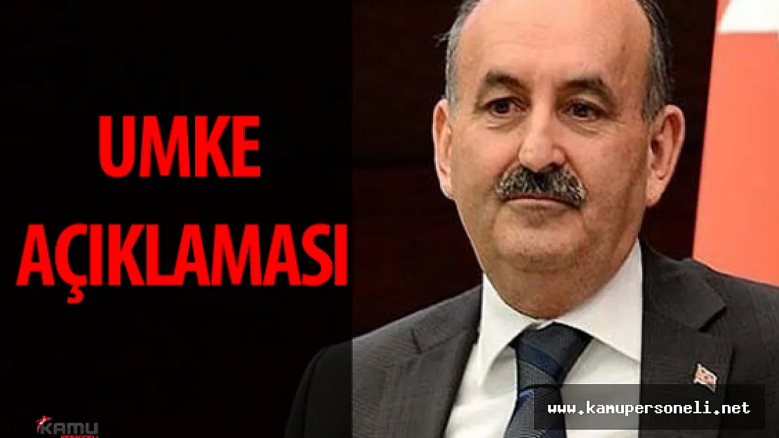 Sağlık Bakanı UMKE Açıklaması Yaptı
