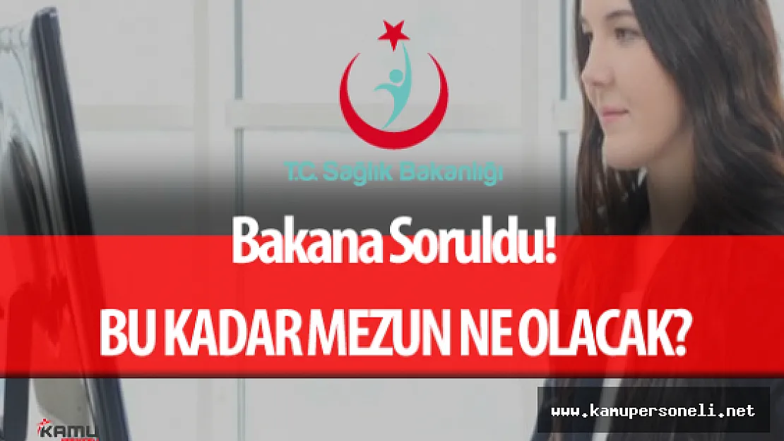 Sağlık Bakanına Tıbbi Sekreterlerin Durumu Soruldu