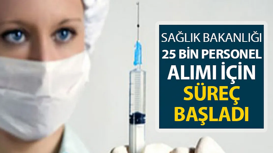 Sağlık Bakanlığı 25 Bin Personel Alımında İlk Parti Başvuruları Sona Eriyor