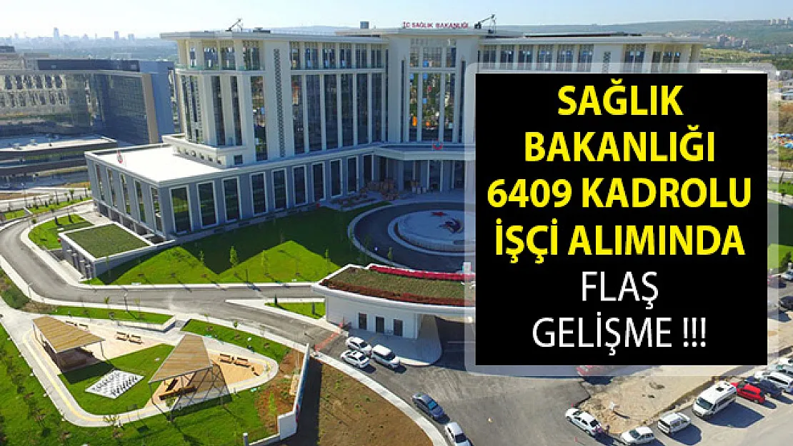 Sağlık Bakanlığı 6409 Kadrolu İşçi Alımı Sözlü Mülakat Sonuçları Açıklanmaya Başladı