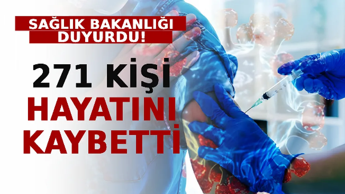 Sağlık Bakanlığı Duyurdu! 271 Kişi Hayatını Kaybetti!