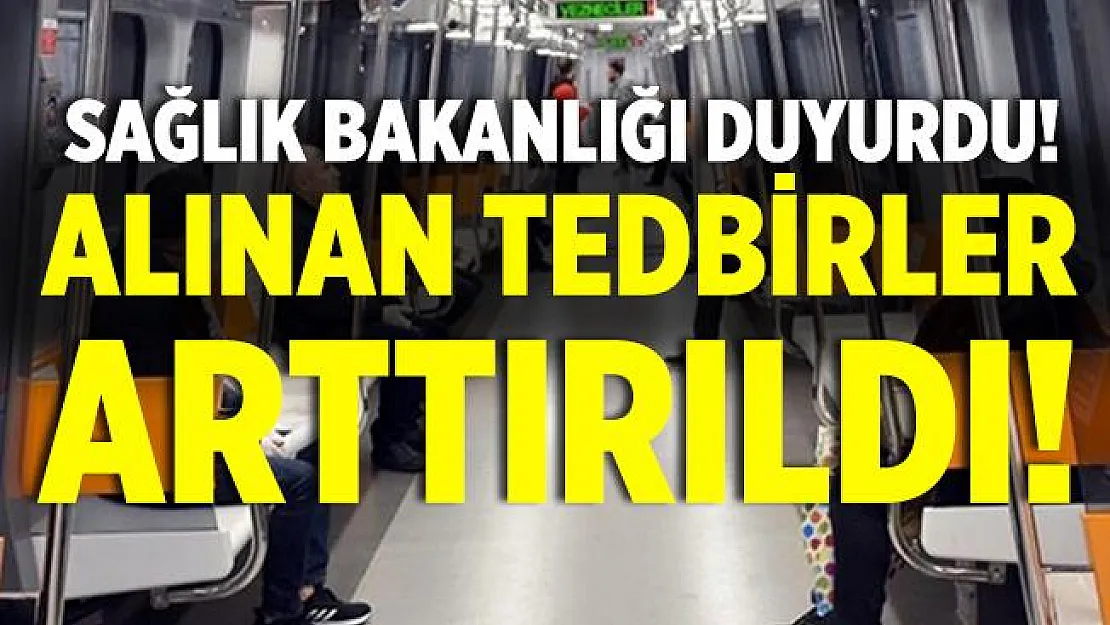 Sağlık Bakanlığı duyurdu! Taksi ve toplu taşıma araçlarındaki tedbirler arttırıldı!