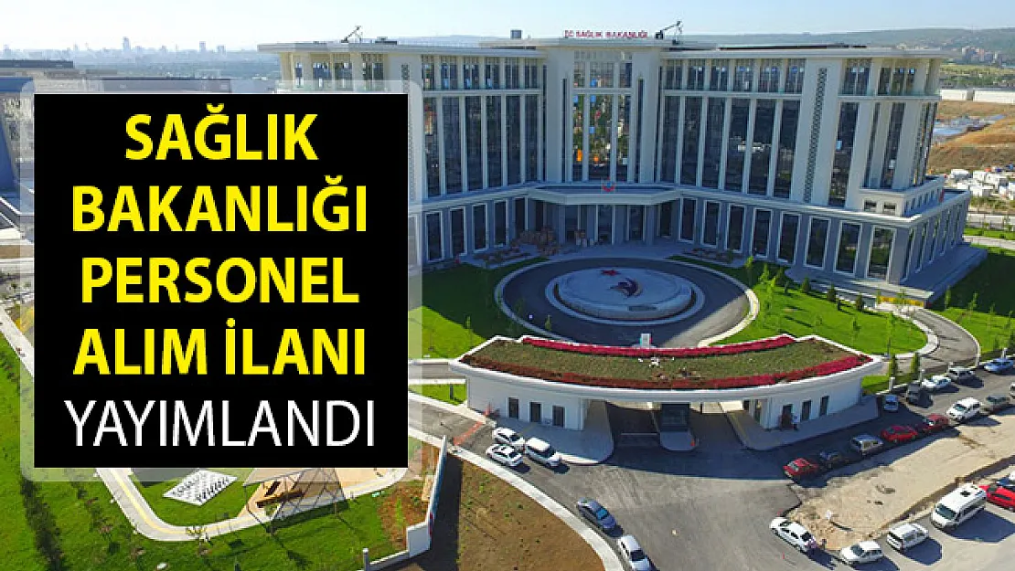 Sağlık Bakanlığı Kamu Personeli Alım İlanı Yayımlandı! DPB Sağlık Bakanlığı Personel Alımı Başvuru Şartları