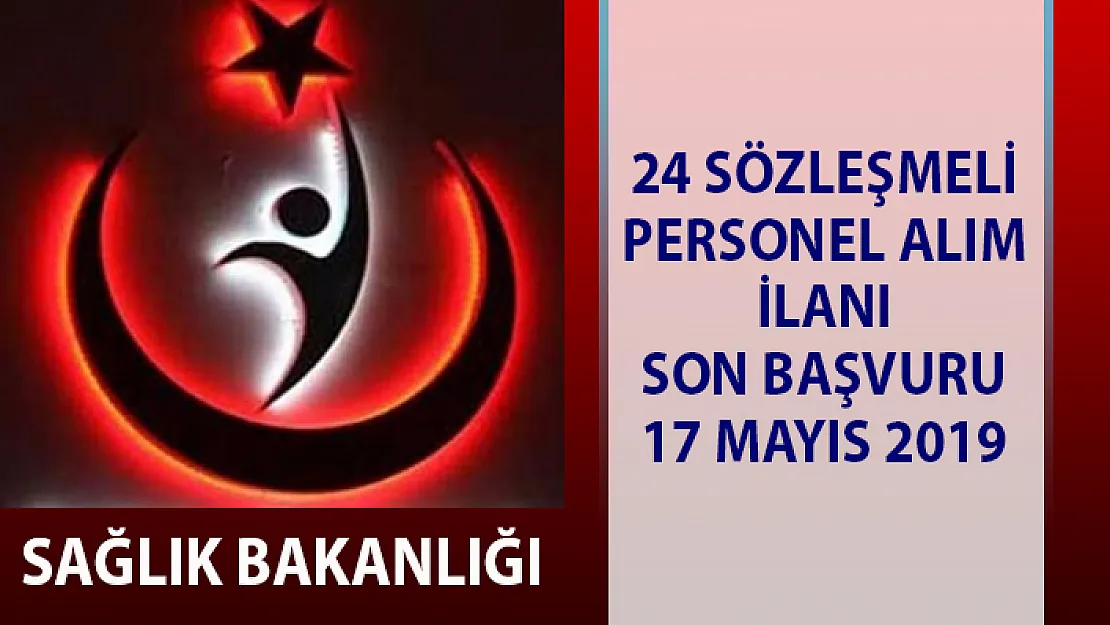 Sağlık Bakanlığı personel alım ilanı iş başvurusu! 24 Bilişim personeli alımı yapılacaktır!