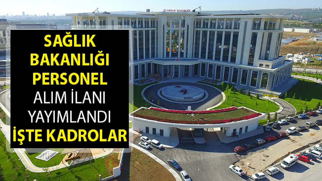 Sağlık Bakanlığı Personel Alım İlanı Yayımlandı! Sağlık Bakanlığı Personel Alımı Başvuru Şartları Neler? Sağlık Bakanlığı Personel Alımı 2019