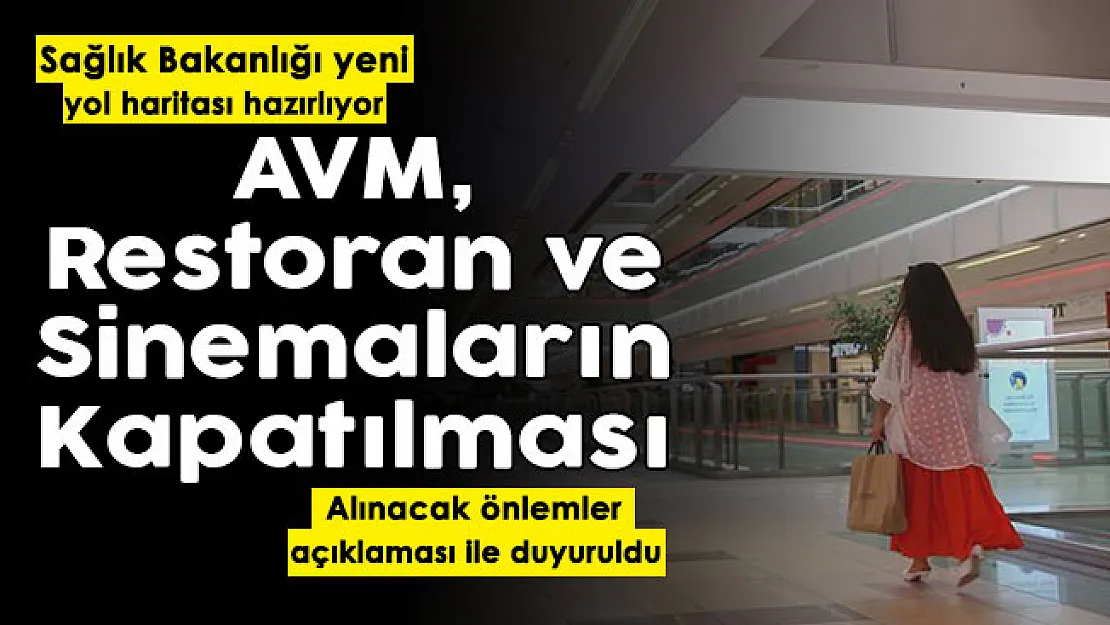 Sağlık Bakanlığı yol haritası hazırlıyor: Koronavirüs omicron tedbirleri açıklaması yapıldı! AVM, restoran ve sinemaların kapatılması