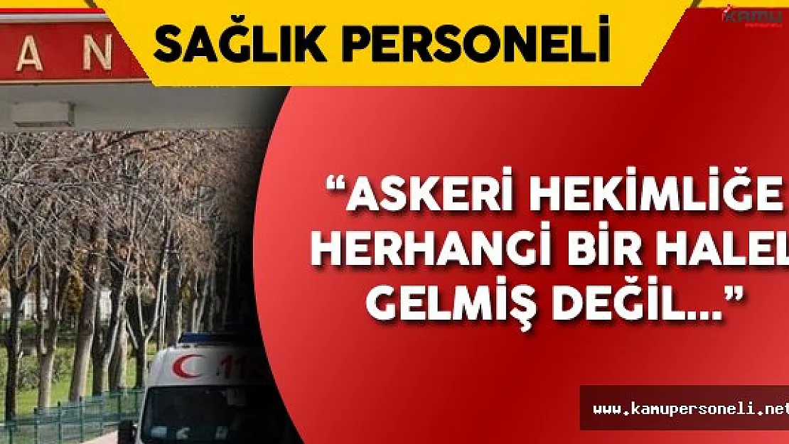 Sağlık Bilimleri Üniversitesi Rektörü Açıkladı: &quotRütbeli Mezun Olamayacaklar!"