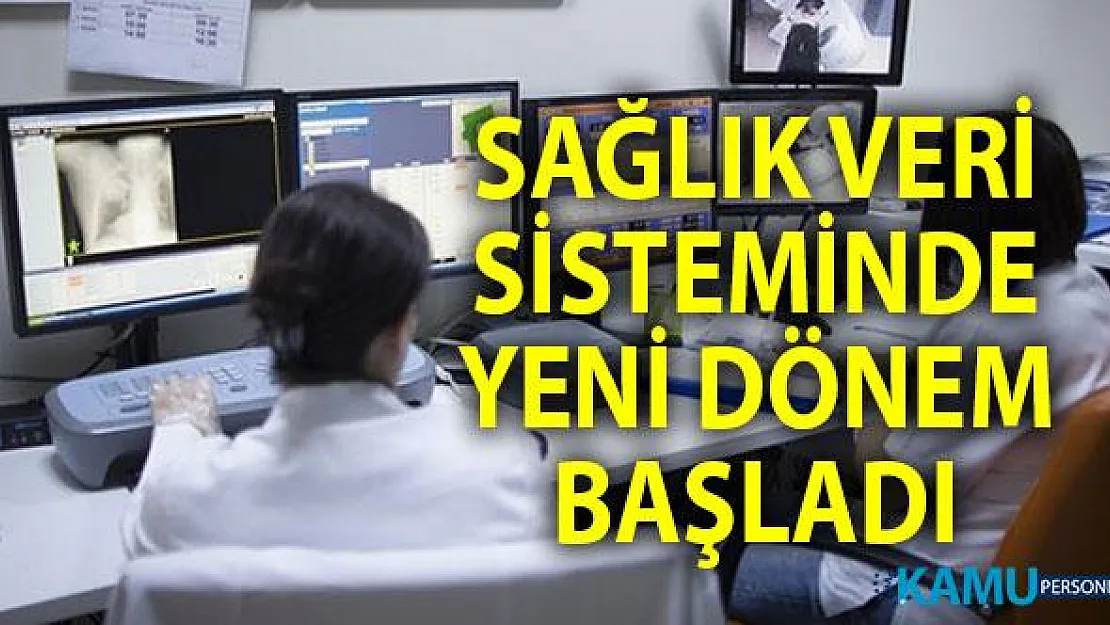 Sağlık veri sisteminde yeni dönem! SİNA sistemi uygulamaya girdi.