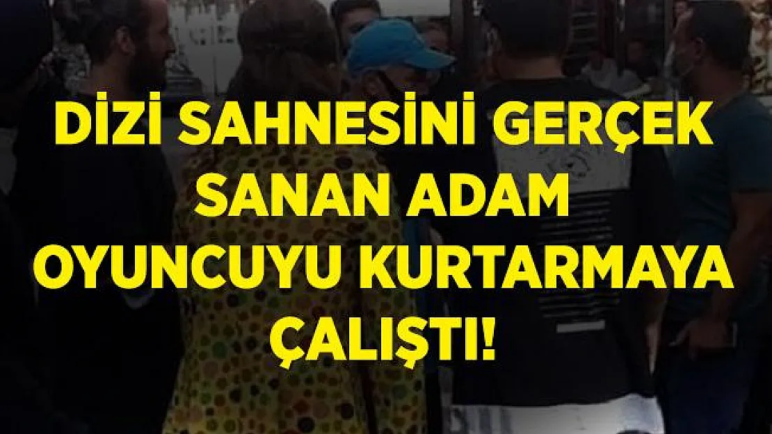 Şaka gibi olay! Dizideki kaçırılma sahnesini gerçek sanan adam oyuncuyu kurtarmaya çalıştı!