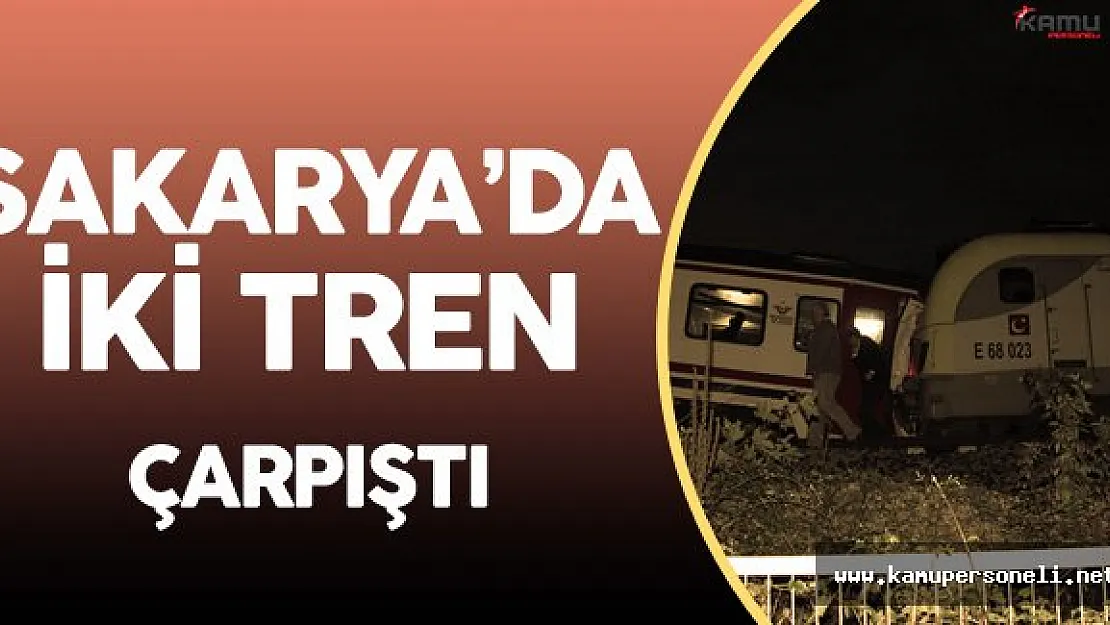 Sakarya'da Tren Kazası ! Yaralılar Var