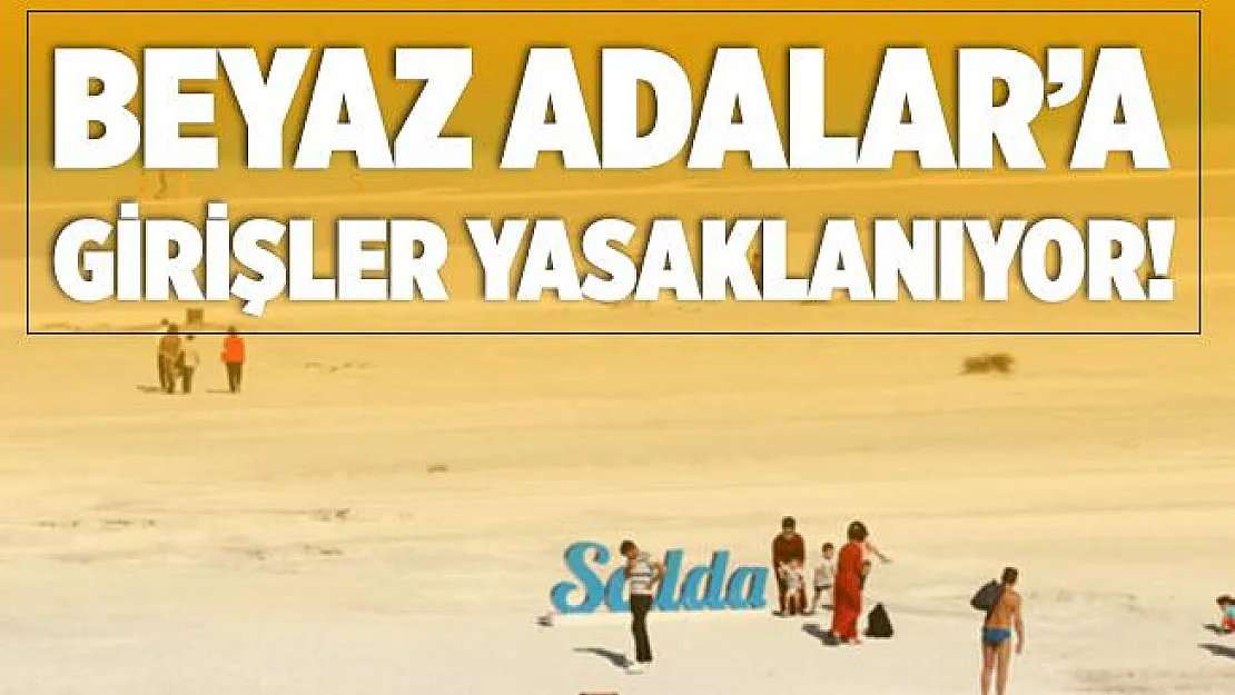 Salda Gölü'nün Beyaz Adalar'ı son ziyaretçilerini ağırlıyor! 15 Ekim son gün!