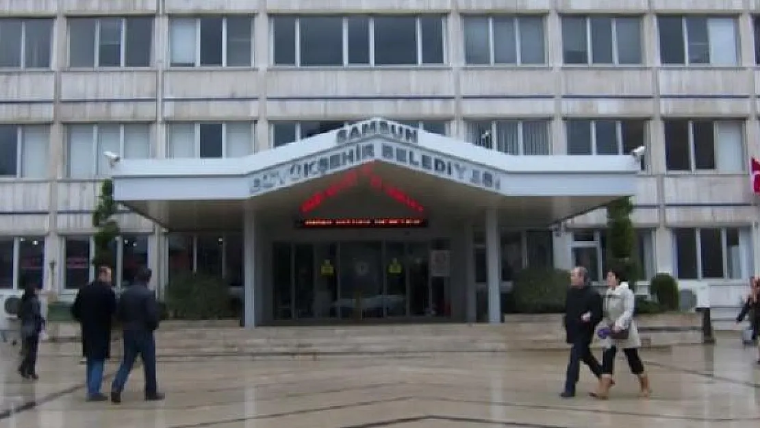 Samsun Büyükşehir Belediyesi'ne haciz şoku!