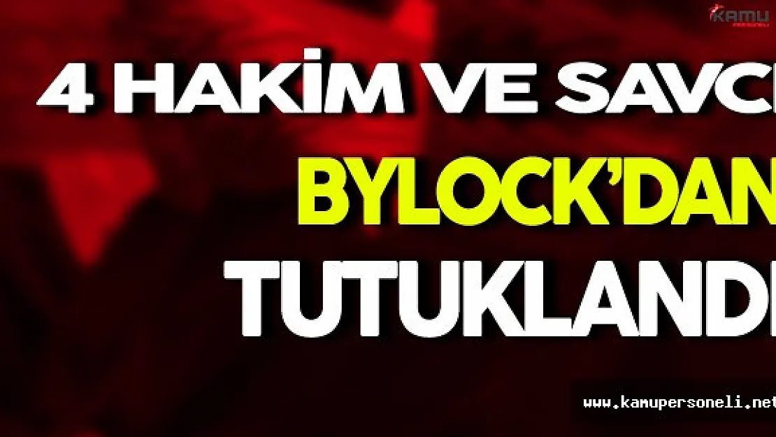 Samsun'da 4 Hakim ve Savcı Tutuklandı