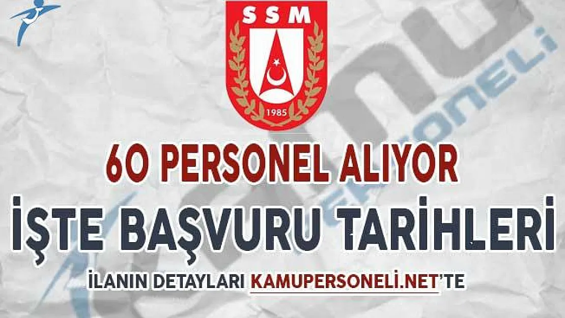 Savunma Sanayii Müsteşarlığı Personel Alımına Başvurular Ne Zaman Başlayacak?