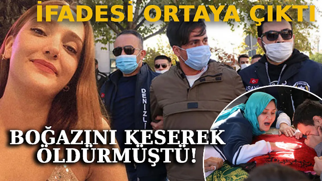 Şebnem Şirin'i Boğazını Keserek Öldürmüştü: İfadesi Ortaya Çıktı!