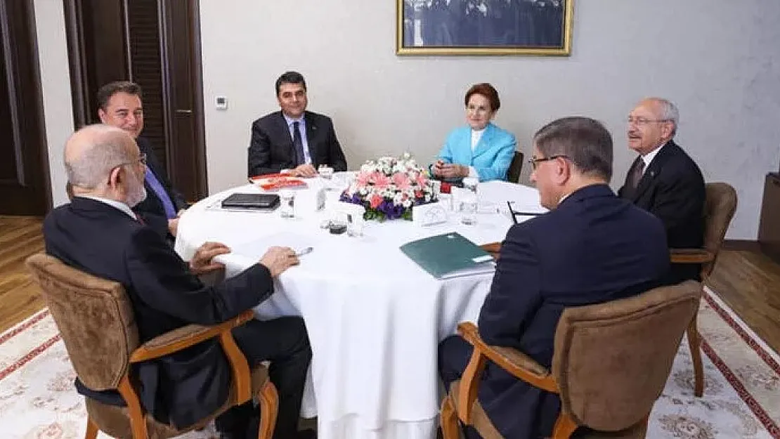 6'lı masanın adayı belli oldu: Hayırlı olsun diyerek açıkladı: Canlı yayında duyurdu