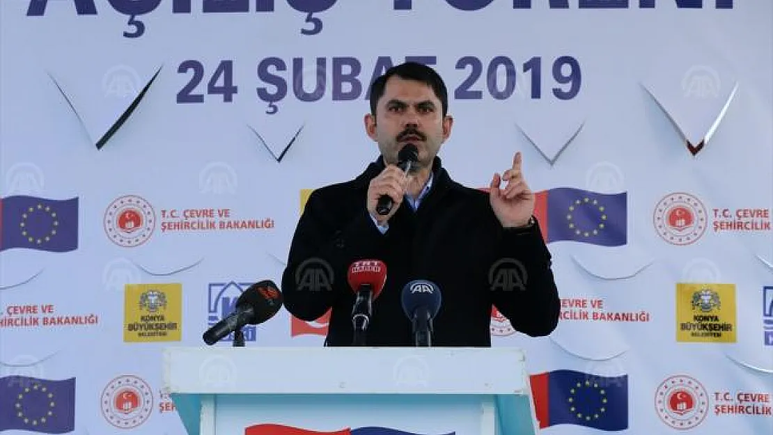 Şehircilik Bakanı Kurum, 300 bin konutun kentsel dönüşüm kapsamında olduğunu açıkladı