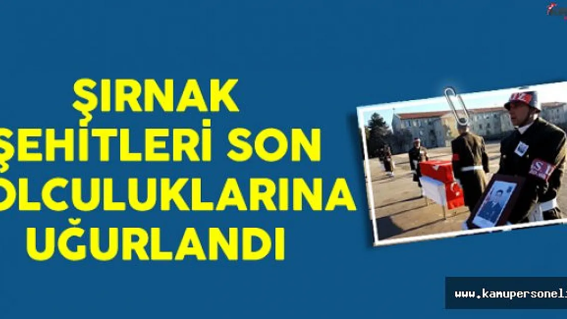 Şehit Jandarma Teğmen Mustafa Yazgan Ve Şehit Jandarma Uzman Çavuş Faruk Yüksel'e Son Yolculuk