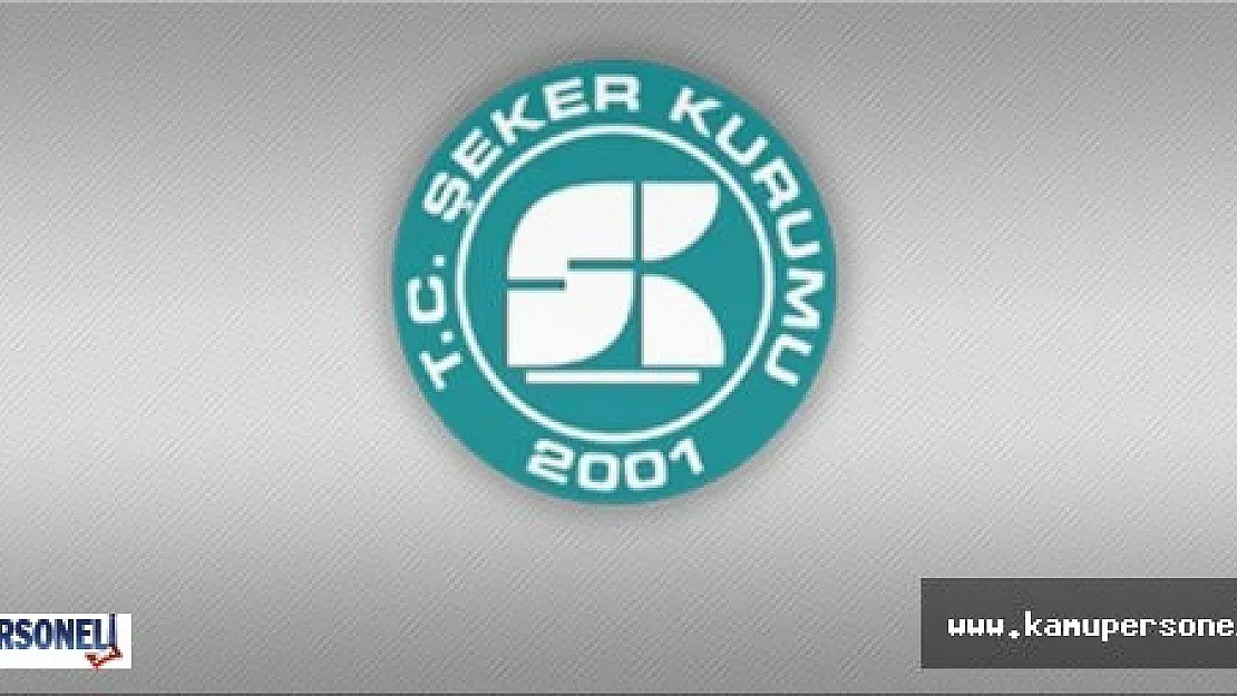 Şeker Kurumu Personel Yönetmeliğinde Değişiklik