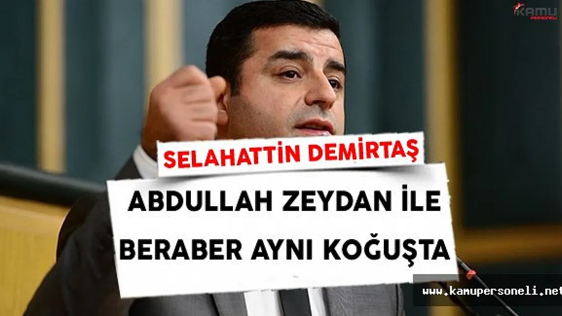 Selahattin Demirtaş ve Abdullah Zeydan Aynı Koğuşta
