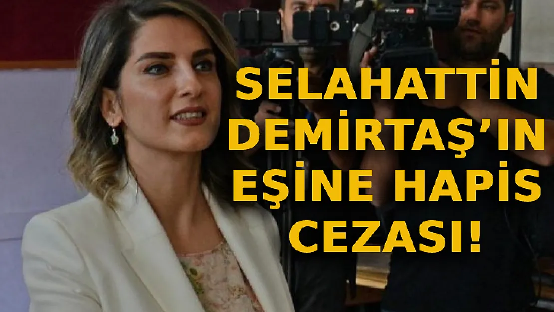 Selahattin Demirtaş'ın Eşine Hapis Cezası!
