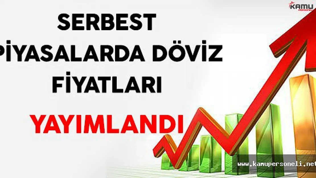 Serbest Piyasalarda Döviz Fiyatları Yayımlandı
