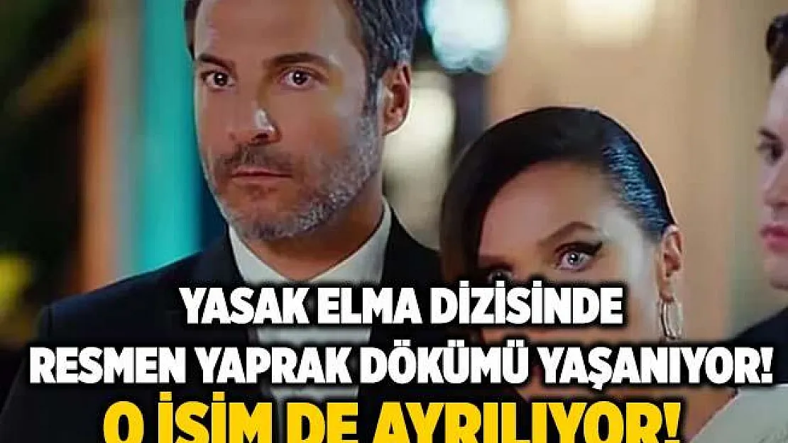Sevenleri çok üzülecek! Yasak Elma dizisinde ayrılık haberleri peş peşe geldi!