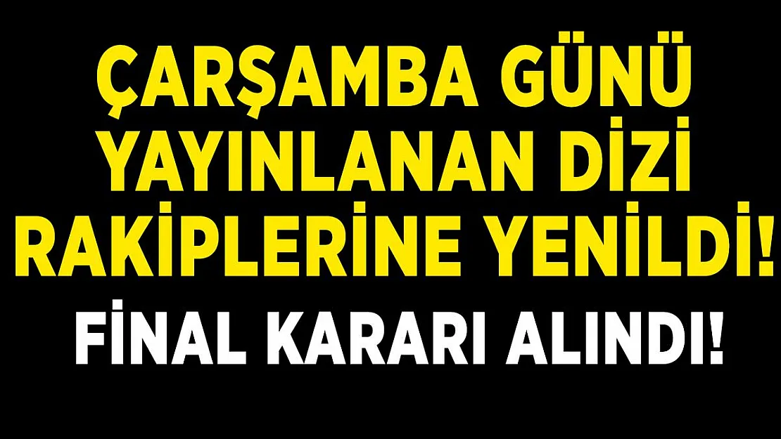 Sevilen diziden acil final kararı geldi!